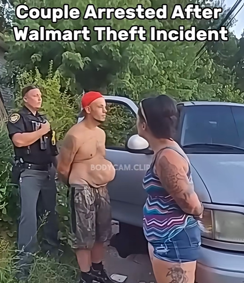 Couple Arrested After Wallmart Theft Incident