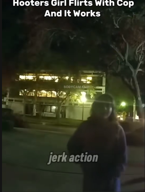 Bodycam Captures Unexpected Moment: Hooters Girl Turns DUI Test Into Flirty Stand-Off