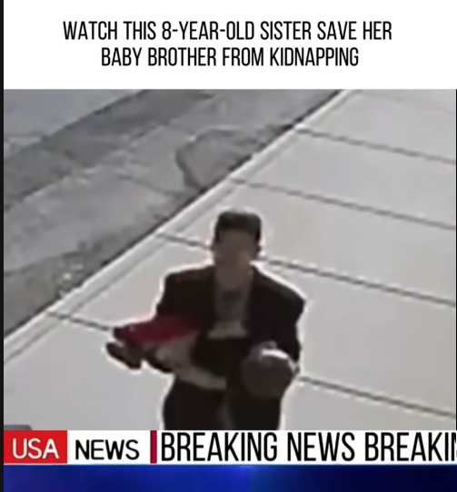 Heroic 8-Year-Old Outsmarts Kidnapper — You Won’t Believe How She Saved Her Baby Brother!
