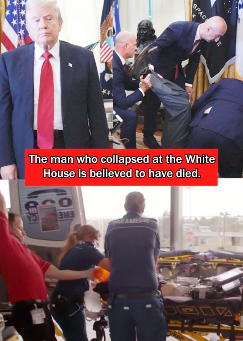 Shocking Incident: Man Collapses Inside the White House — Later Confirmed Deceased