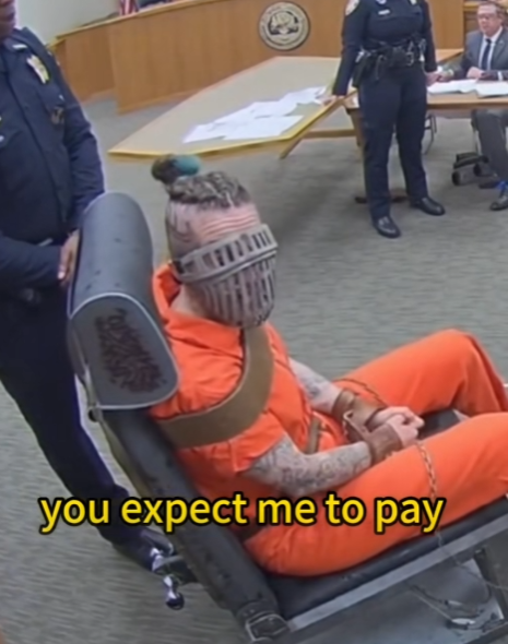 Defendants Sentenced to Centuries in Prison Seen Wearing Extreme Restraints in Courtroom — Shocking Reactions Captured on Camera