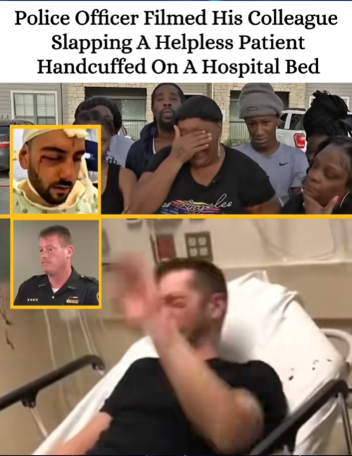 Shocking Video Shows Police Officer Slapping Restrained Hospital Patient — Colleague Records Everything