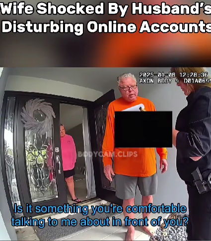 Wife Stunned as Police Reveal Husband’s Secret Online Life — Disturbing Discovery Unfolds on Doorbell Footage