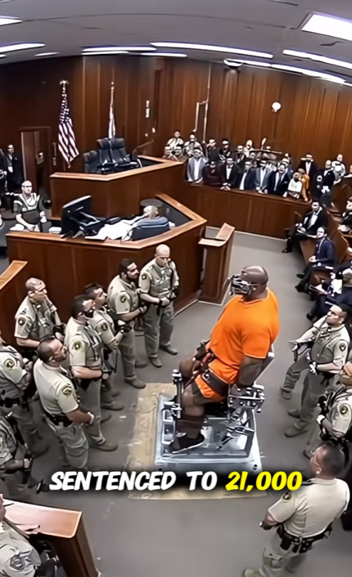 Courtroom Erupts After Defendant Receives 21,000-Year Prison Sentence