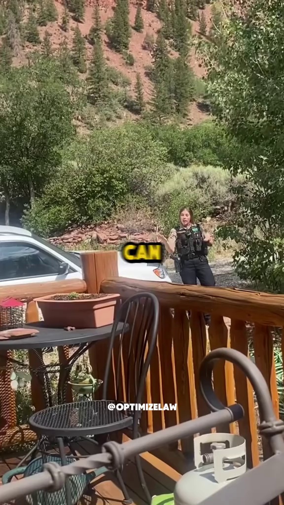 Cop Trespasses Without a Warrant — Gets Instantly Humbled