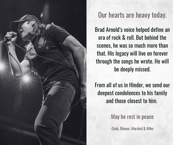 💔 Fans Panicked After RIP Posts About 3 Doors Down’s Brad Arnold — Here’s What Really Happened