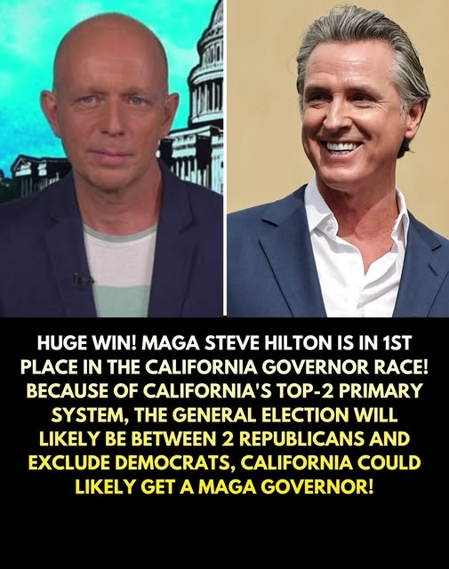 🚨 California Shockwave: Steve Hilton’s Surge Could Flip the Governor’s Race and Rewrite the State’s Political Future