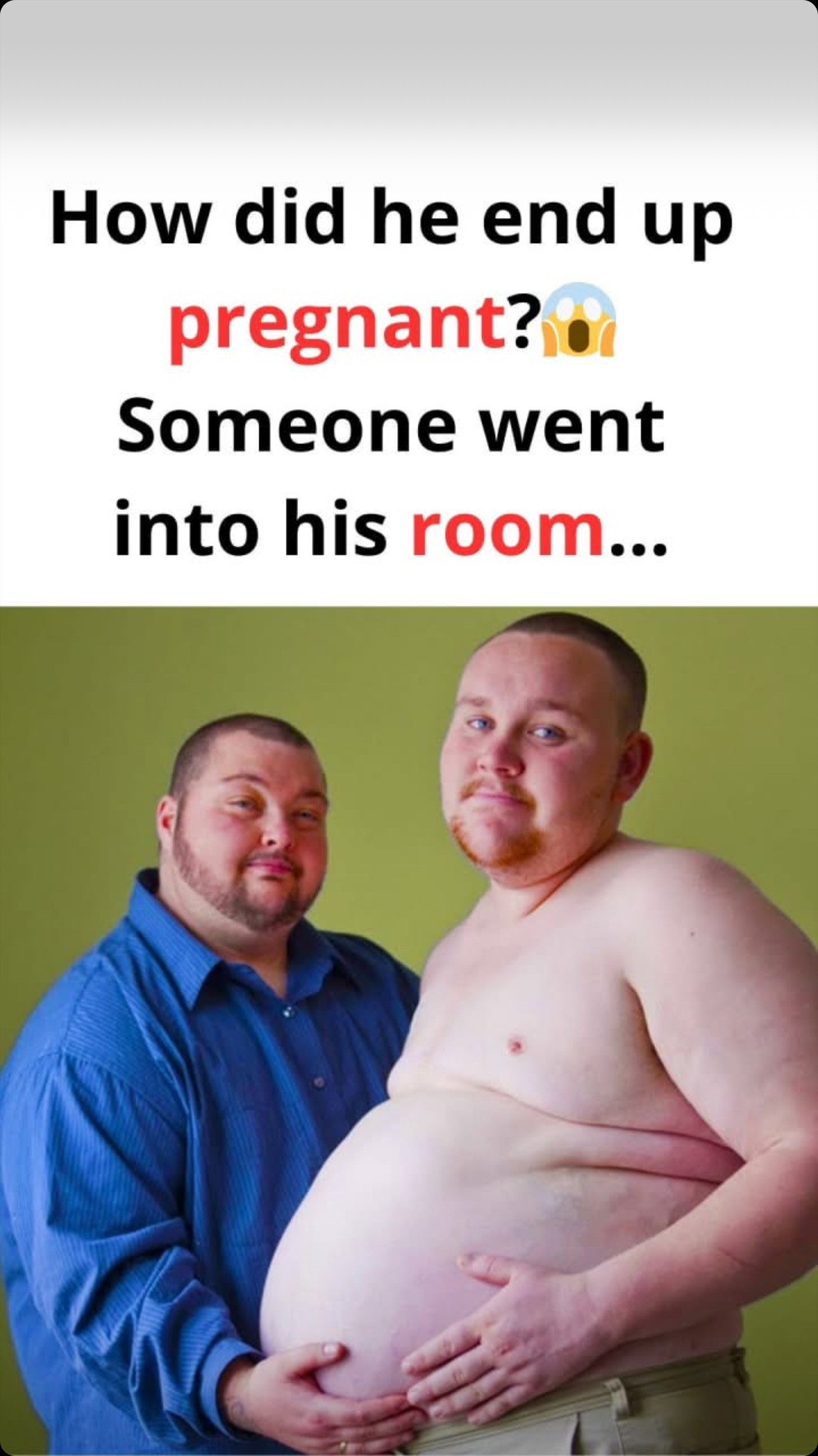 Everyone Was Asking the Same Question: Why Did This Man Look Pregnant? The Answer Left Doctors Speechless