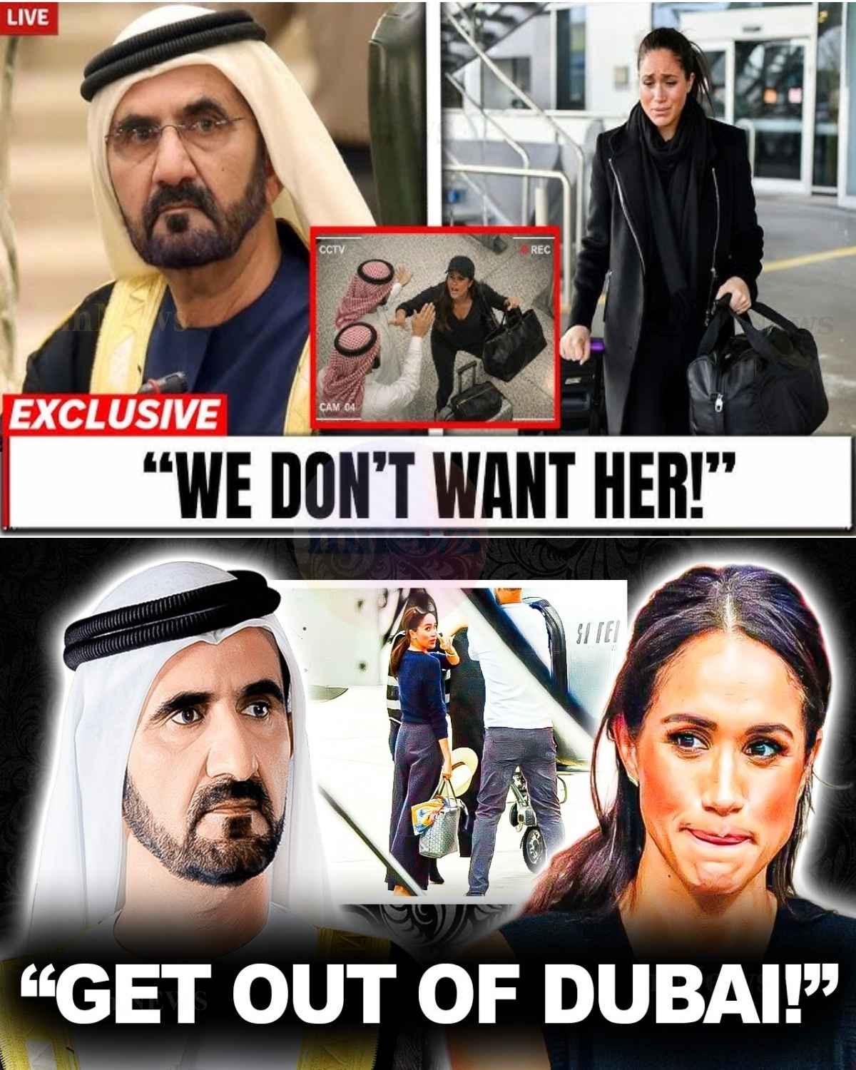 MEGHAN MARKLE’S DUBAI BAN? — “High-Level Protocol” SHUTDOWN! 