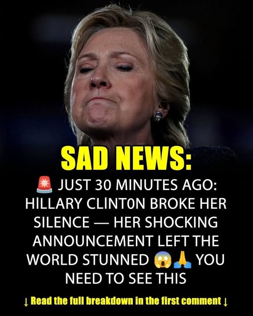 Hillary Clinton Hospitalized in Critical Condition… See more