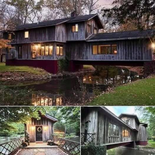 Charming 1953 Riverfront Home with 3 Bedrooms and Timeless Mid-Century Design