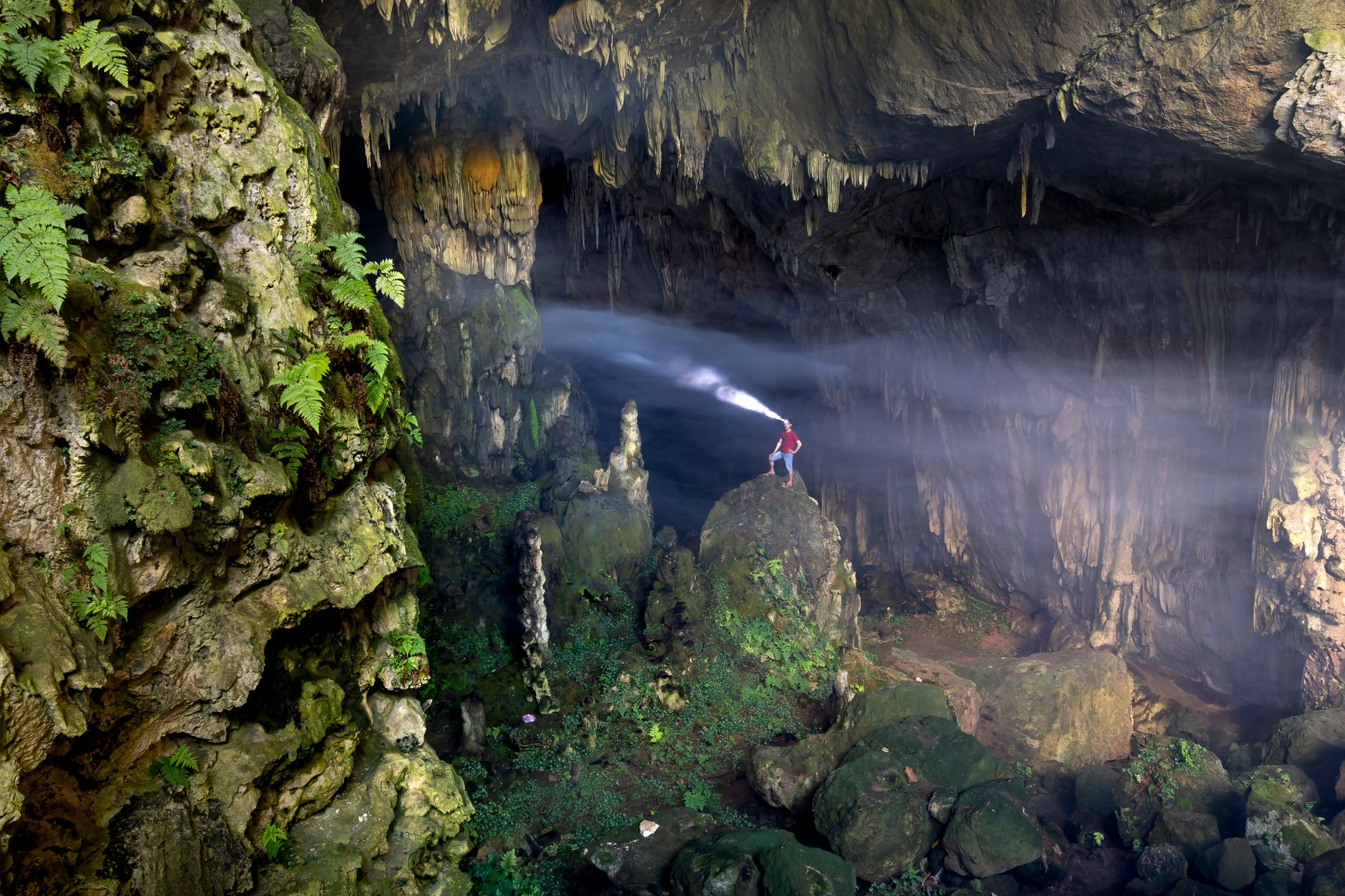 Hikers followed the sound of crying deep into a cave, unsure of what they’d find